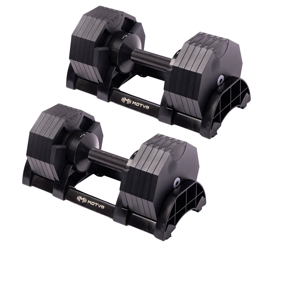 Decabell 5-50 Adjustable Dumbbells