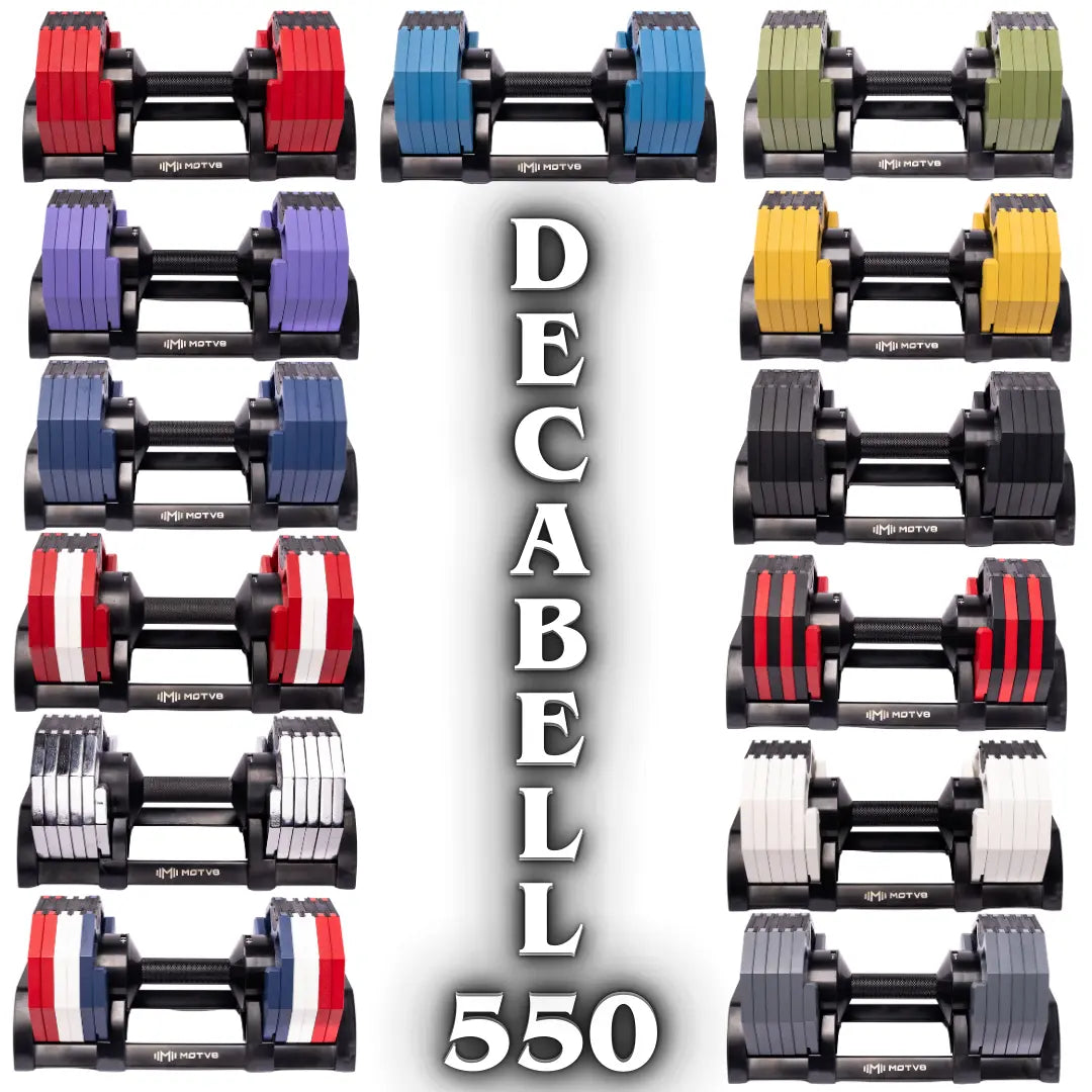 Decabell 5-50 Adjustable Dumbbells