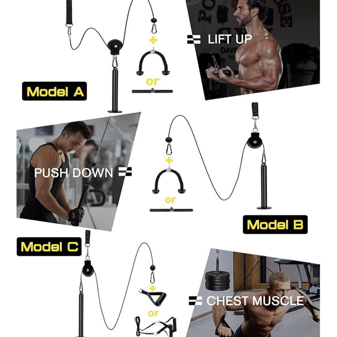 Motv8 Portable Pulley System