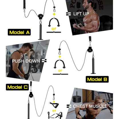 Motv8 Portable Pulley System