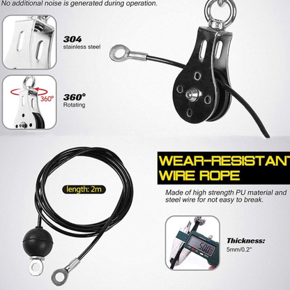 Motv8 Portable Pulley System